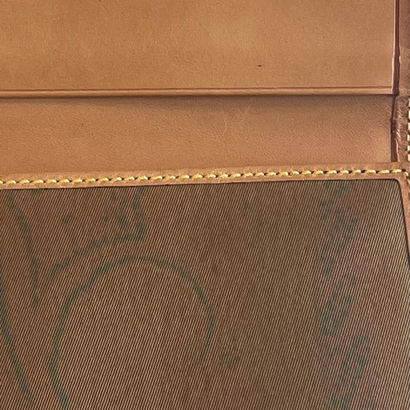 EUC VINTAGE ETRO SIGNATURE PAISLEY PRINT CANVAS TRIFOLD, LEATHER TRIM & INTERIOR - Picture 8 of 16